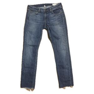 rag & bone Amelie Mid Rise Straight Jeans Women's 27 – Medium Blue wash